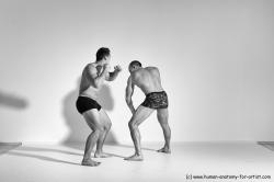 Fighting reference poses of Norbert & Radan